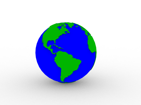 Earth Modelo 3D