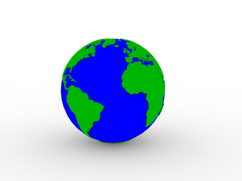 Earth Modelo 3D