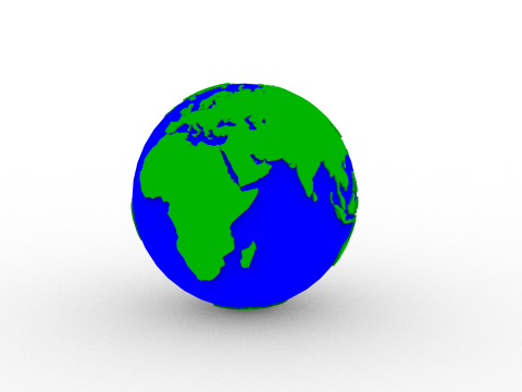 Earth Modelo 3D