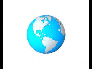 earth 3d puzzle 3D 模型