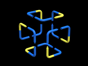 Cube frame puzzle 3D Print Model