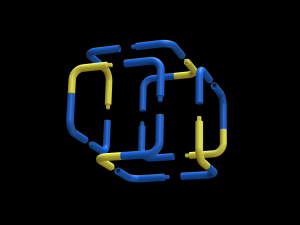 Cube frame puzzle 3D Print Model