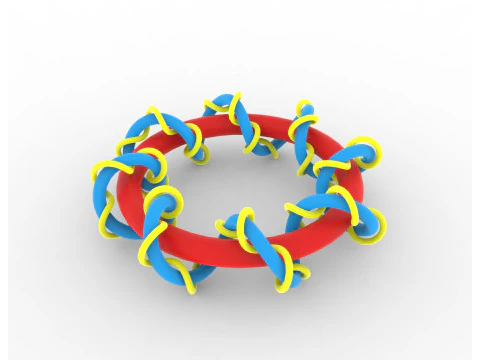 Bracelet Bobine Modèles 3D en vedette