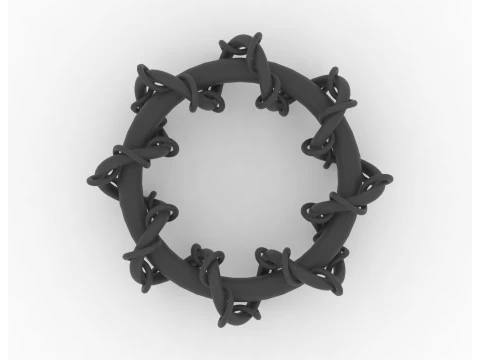 Bracelet Bobine Modèles 3D en vedette