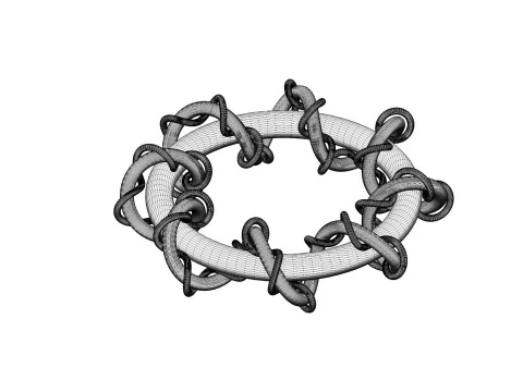 Bracelet Bobine Modèles 3D en vedette