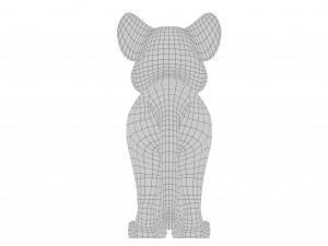 3d cartoon tiger Modelo 3D