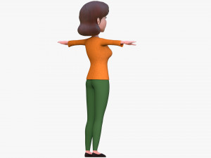 cartoon mother Modelo 3D