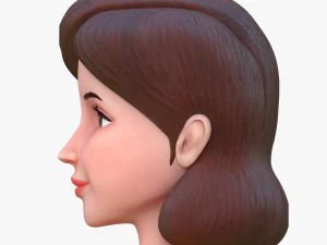 cartoon mother 3D Model