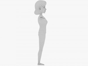 cartoon mother Modelo 3D