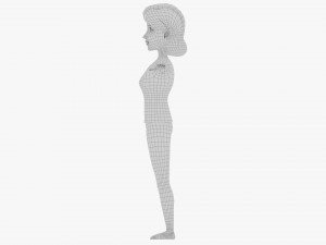 cartoon mother Modelo 3D