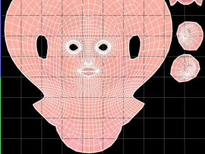 cartoon mother 3D Model