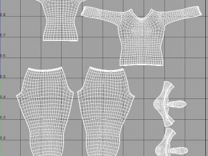 cartoon mother Modelo 3D