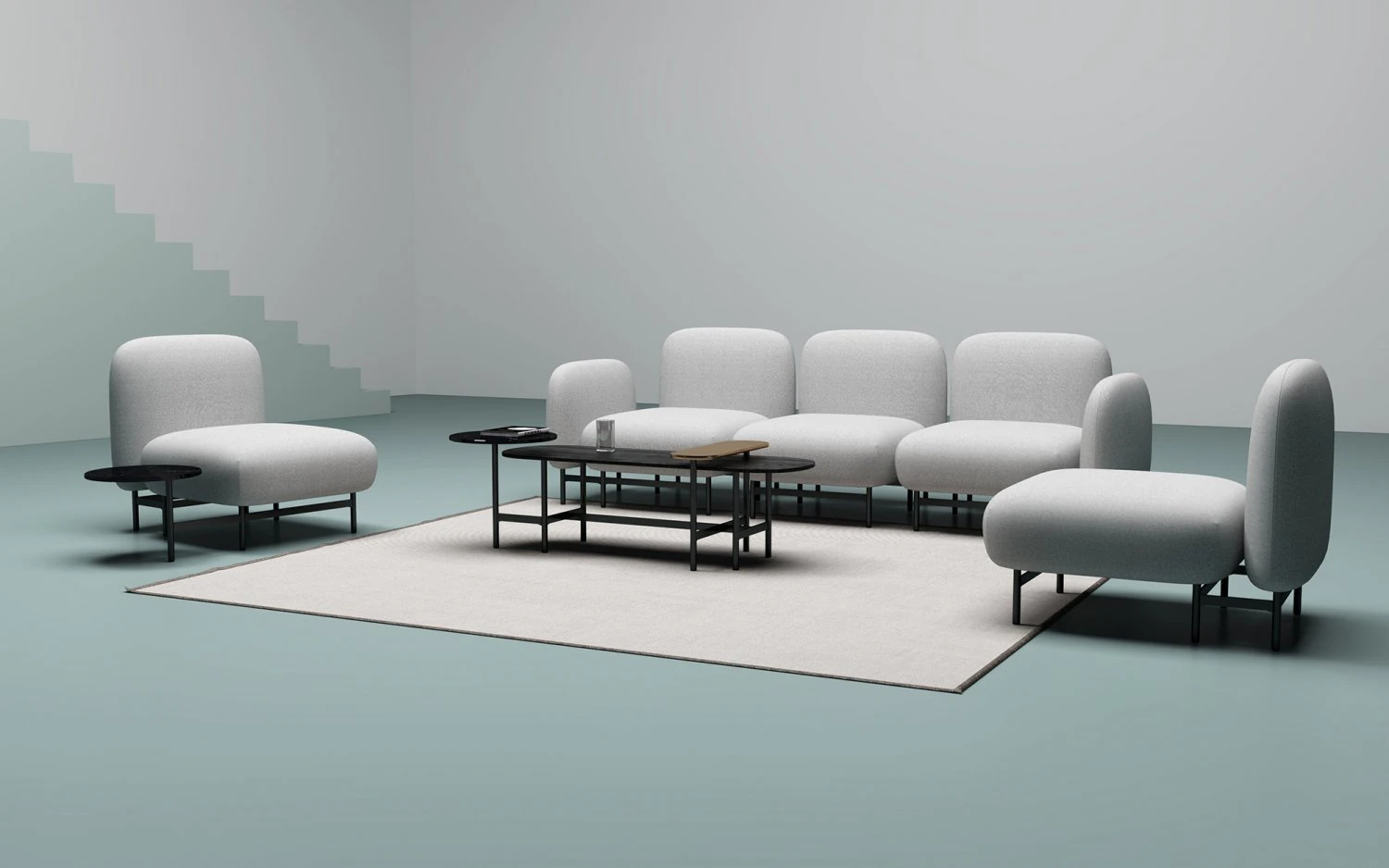 bridges for islands couch sofa 3D Model .c4d .max .obj .3ds .fbx .stl .blend 