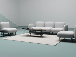 adalar i&ccedil;in k&ouml;pr&uuml;ler kanepe kanepe 3D Model