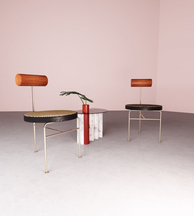 leisure chair 3D 모델 .c4d .max .obj .3ds .fbx .stl .blend 
