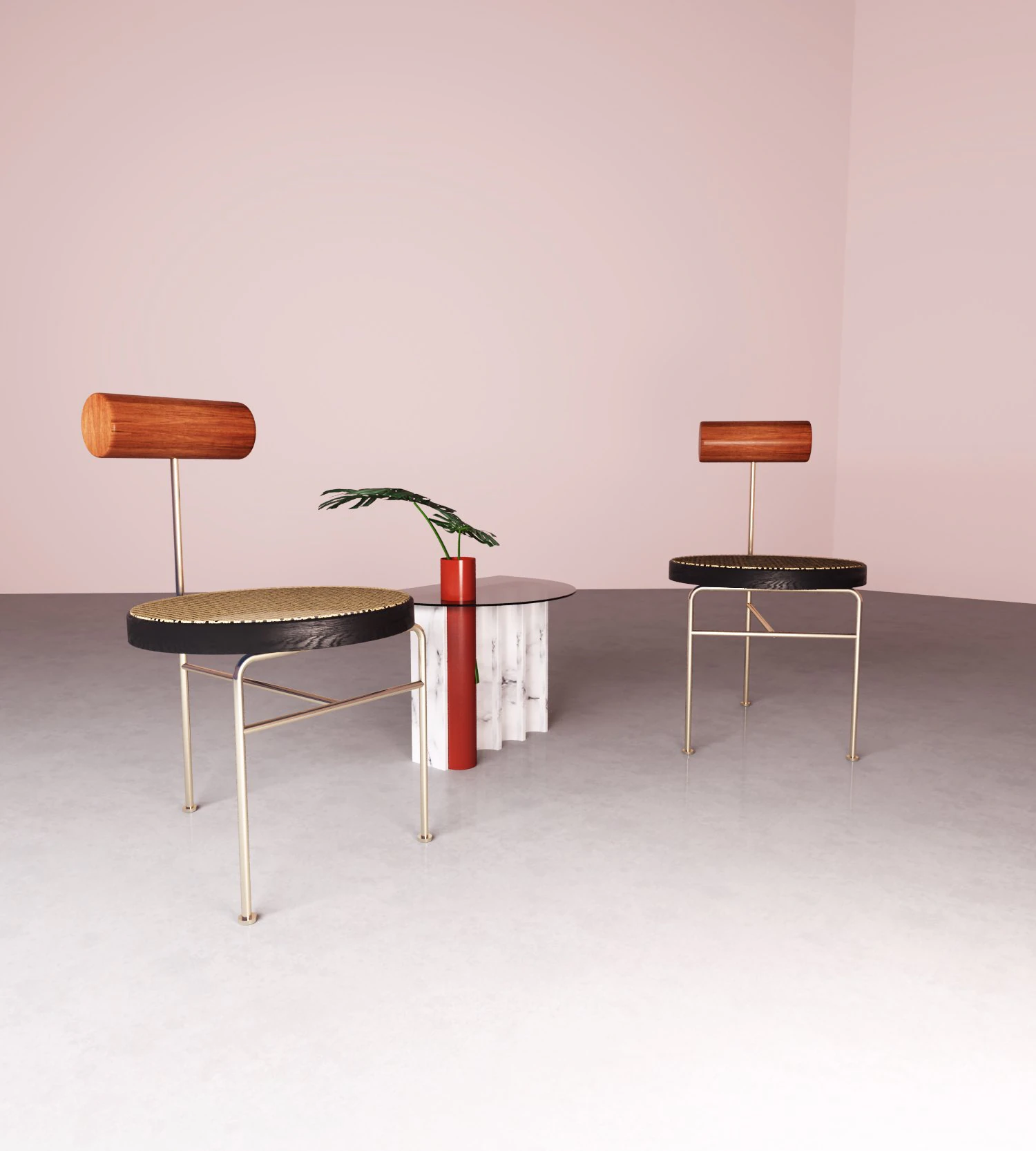leisure chair 3D Model .c4d .max .obj .3ds .fbx .stl .blend 