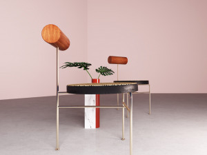 leisure chair 3D 모델