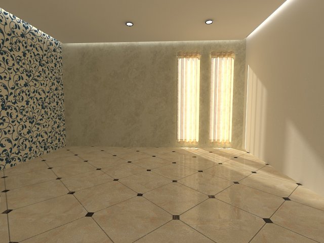 design an empty room Modelo 3D .c4d .max .obj .3ds .fbx .stl .blend 
