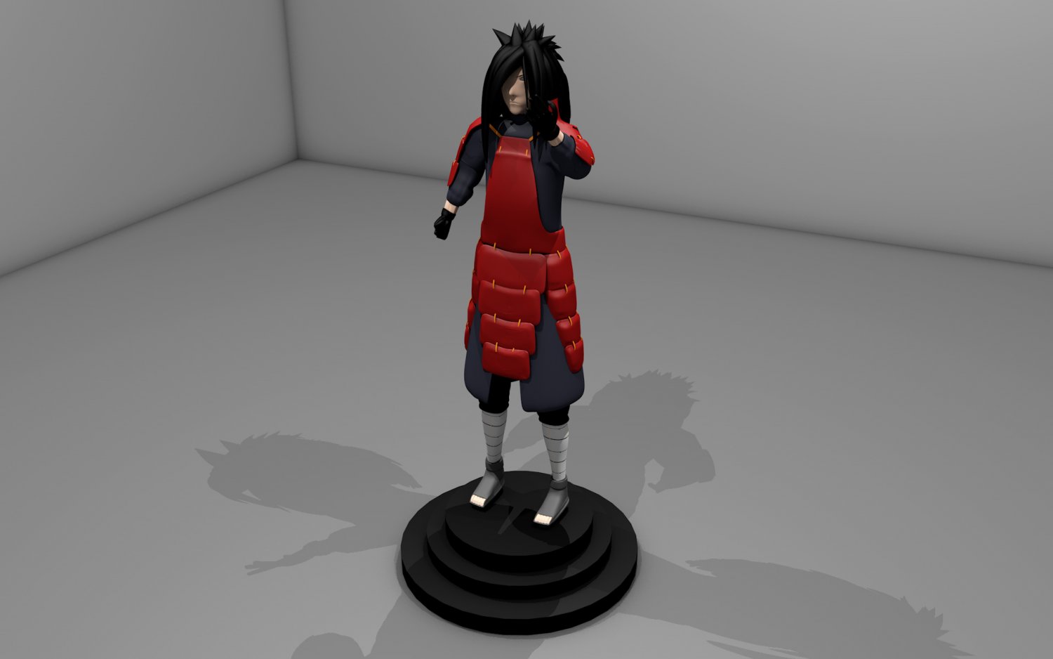 Madara Uchiha Character 3d Model In Man 3dexport
