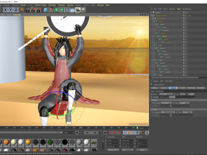 madara uchiha character 3D-Modell
