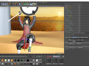 madara uchiha character 3D Model