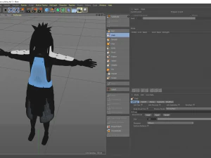 madara uchiha character 3D Model