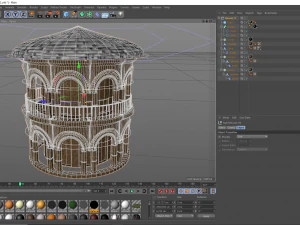 old style house model 3D Model