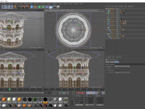 old style house model 3D Model