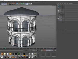 old style house model Modèle 3D