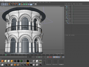 old style house model Modèle 3D