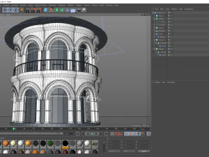 old style house model 3D Model