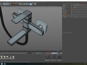 torneira e chuveiro Modelo 3D