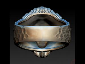 ring lion for jewerly 3d print 3d print model 3D 프린트 모델