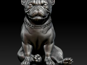 frenchbulldog 3d print statuete 3D Print Model