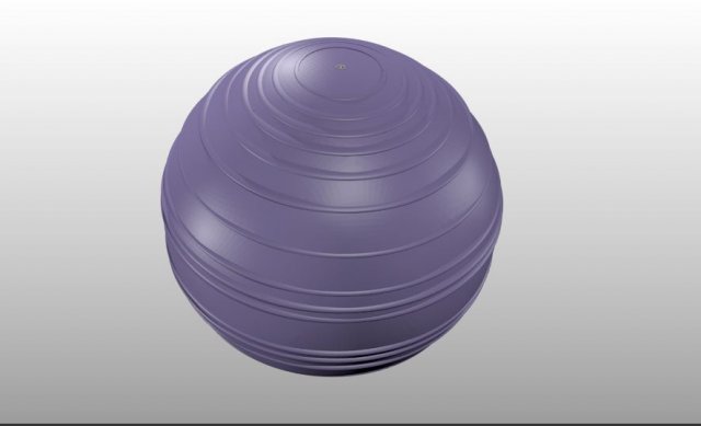 exercise ball 3D Model .c4d .max .obj .3ds .fbx .stl .blend 
