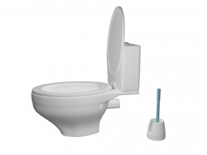 toilet wc 3D Модель