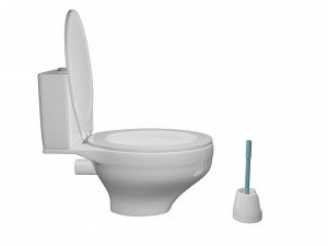 toilet wc 3D Модель