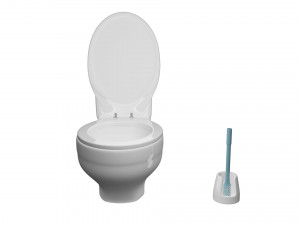 toilet wc 3D Модель