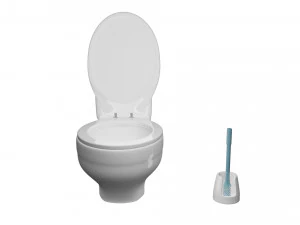 toilet wc 3D Model