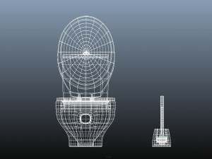 toilet wc 3D Модель