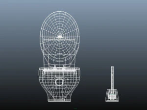 toilet wc 3D Model