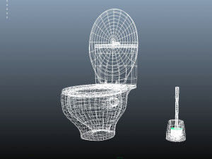 toilet wc 3D Модель