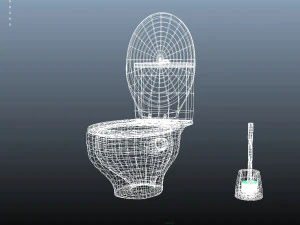 toilet wc 3D Model