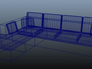 sofa Modelo 3D