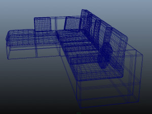sofa Modelo 3D