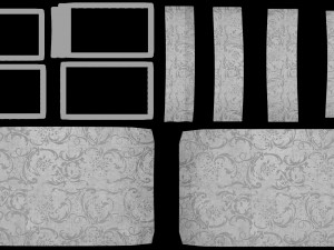 sofa Modelo 3D