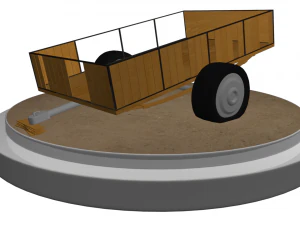 trailer 3D Model