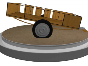trailer 3D Model