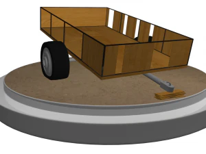 trailer 3D Model