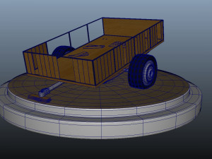 trailer 3D 模型